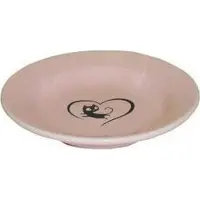 Yarro Keramische Kattenbak Roze Hartje 15,5x3cm