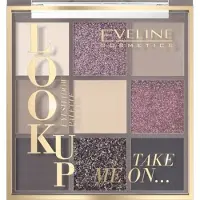Eveline Cosmetics Look Up Lidschatten-Palette (9) Take Me On... 1Stück