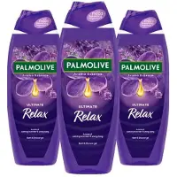 Palmolive 3x Douchegel Aroma Essence Ultimate Relax 650 Ml