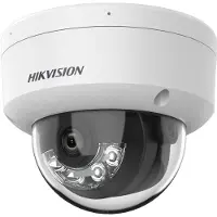 Hikvision DS-2CD1183G2-LIU(F), 8MP 4K Dome Camera, AcuSense, Smart Hybrid Light, PoE en 2x Microfoon
