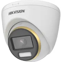 Hikvision DS-2CE72UF3T-E Colorvu TurboHD Coax-PoC 4K camera, Full Color beeld.