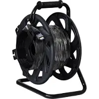 InLine HDMI active optical cable (AOC) op haspel | gepantserd | HDMI2.1 (8K 60Hz + HDR) | 90 meter