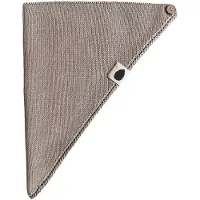 Pine Cone Babylätzchen - Strick - Leo - 36,5x22 cm - Beige - - One Size - Babylätzchen
