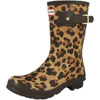 Hunter Regenlaarzen bruin / cappuccino / zwart