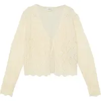 s.Oliver Gebreid vest crème