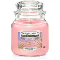 Yankee candle Home Inspiration - Pink Island Sunset Medium Geurkaars - 75 branduren