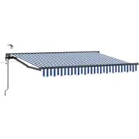 vidaXL Elektrisch Uitschuifbare Zonneluifel 2,5 x 2 m