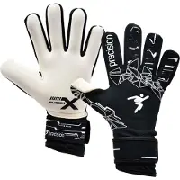 Precision Junior Fusion X Pro Lite Giga Goalkeeper Gloves Zwart 6 Kinderen