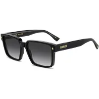 Dsquared2 D2 0202/G/S Black 58/16/145 MAN Zonnebrillen