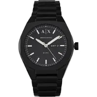 Armani Exchange Analoog horloge 'SYNC' zwart