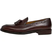 Hackett Instappers 'Mayfair Crust' donkerbruin