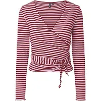 Pieces Shirt 'PCLAYA' bordeaux