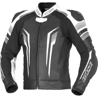 Büse Tormo Leren combi-jack Zwart/Wit 106 unisex
