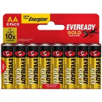 Energizer Eveready Gold Batterijen AA (LR6) Alkaline 8 stuks