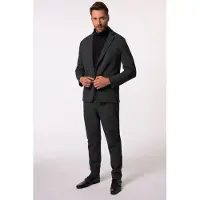 JP 1880 Regular Fit Blazer antraciet, Effen