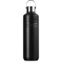 Le Creuset On The Go Fles 1l Matte Black - Thermosflessen Roestvrijstaal Black Matte - 41066330000001