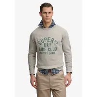 Superdry Sweatshirt grijs gemêleerd / smaragd