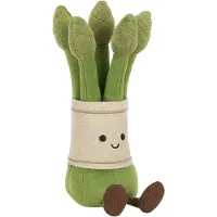 Jellycat Kuscheltier - 22x7 cm - Amuseables Spargel - - One Size - Kuscheltiere