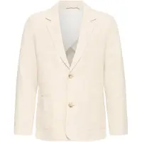 Casual Friday Business-colbert ' CFTorup Linen ' beige gemêleerd
