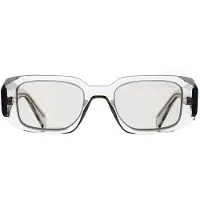 Prada PR17WS 12R30B transparant grijs lichtgrijze zonnebril
