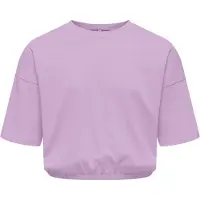 Kids Only KIDS GIRL T-shirt paars Meisjes Katoen Ronde hals - maat 158/164