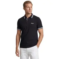 BOSS Shirt 'Paddy' nachtblauw / wit