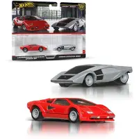 Mattel Premium Autocultuur, Set van 2, Speelgoedauto's voor de Volwassen Verzamelaar