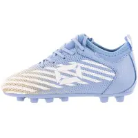 Stanno Vulture FG JR III junior voetbalschoenen - lichtblauw/wit/goud Jongens/Meisjes Imitatieleer - maat 29