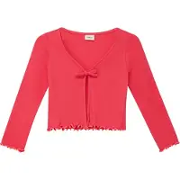 s.Oliver Gebreid vest cranberry