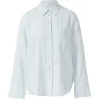 s.Oliver Blouse pastelblauw / wit