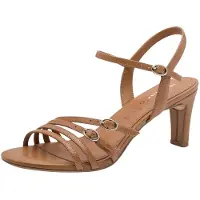 Tamaris Sandalen met riem karamel