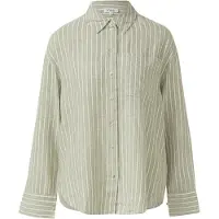 s.Oliver Blouse pastelgroen / wit