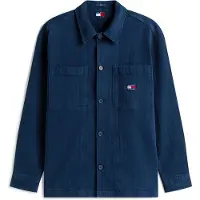 Tommy Hilfiger Overhemd 'ESSENTIAL' navy / rood / wit