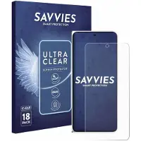 Savvies - Screenprotector voor Oppo Find N6 - Folie Beschermfolie transparant 18 Stuks