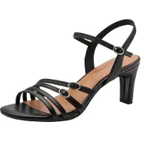 Tamaris Sandalen met riem zwart