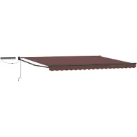 vidaXL Elektrisch Uitschuifbare Zonneluifel 4 × 3 m