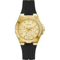 GUESS Analoog horloge 'Calypso' goud / zwart