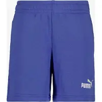 Puma ESS 2 Color No. 1 Logo kinder short blauw maat 128/134