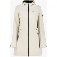Kjelvik softshell lange dames jas beige maat S