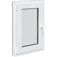 vidaXL Kleur binnenkant kelderraam Wit RISOR 50 x 75 cm