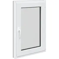 vidaXL Kelderraam RISOR 60 x 80 cm PVC en Glas Antraciet