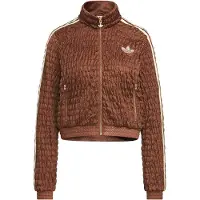 Adidas Sweatvest ecru / chocoladebruin
