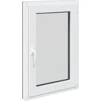 vidaXL Kelderraam RISOR 60 x 80 cm PVC en Glas Antraciet