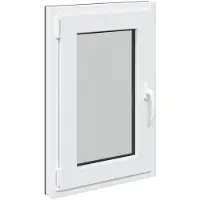 vidaXL Kelderraam RISOR 50 x 75 cm PVC en Glas Antraciet