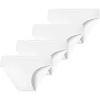 Schiesser Slip ' Invisible Cotton ' wit