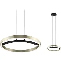 Paulmann Melira 94928 Hanglamp LED LED vast ingebouwd 24 W Zwart (mat), Goud