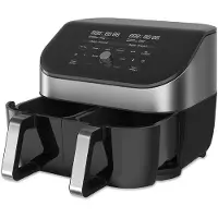 Instant Airfryer Vortex Plus Dual ClearCook RVS 7,6 liter (8 Qt)