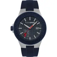 Plein sport Analoog horloge 'Vortex' nachtblauw / grijs