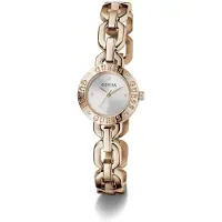 GUESS Analoog horloge 'Siren' rose-goud / zilver
