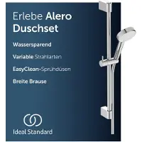Ideal standard Alero RENO douchecombinatie met stang, waterbesparend – Chroom